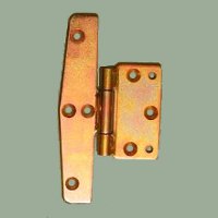 charnière à noeuds soudés de porte de véhicule industriel